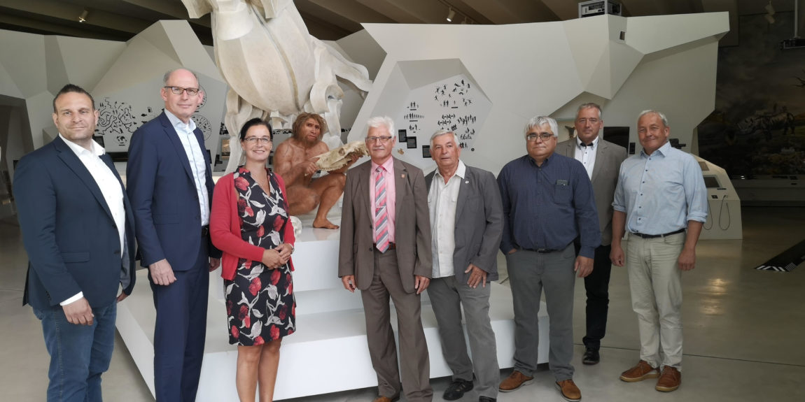 HiBsBesuch im Forschungsmuseum Schöningen CDU Wolfsburg