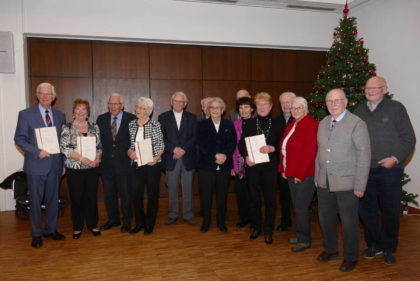 2019 Ehrung langjähriger Mitglieder 2019 - P1080817