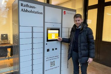 Dennis Weilmann am digitalen Terminal