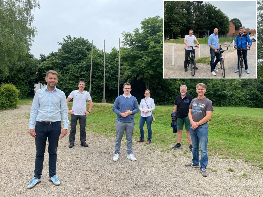 Almke/Neindorf: Dennis Weilmann und Andreas Weber zu Gast bei Fahrradtour durch die Dörfer