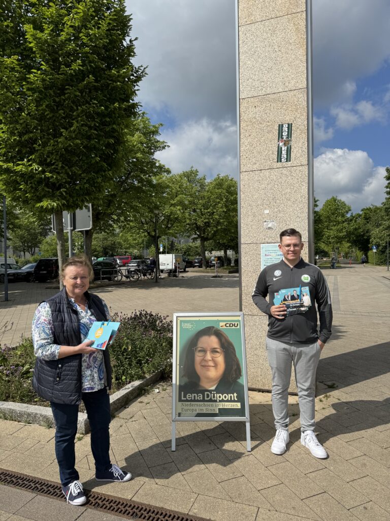 INFOSTAND ZUR EUROPAWAHL IN WESTHAGEN