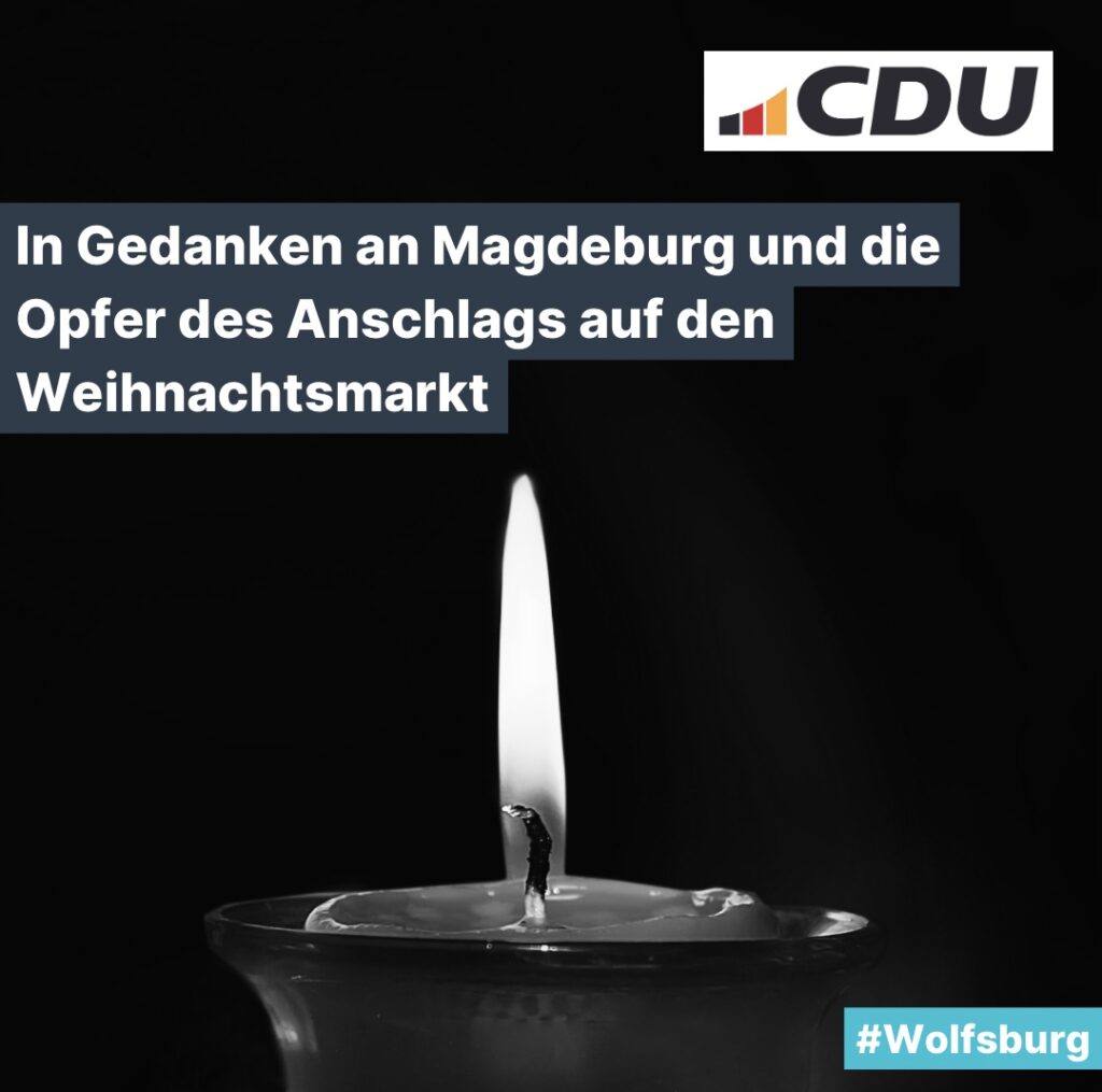 IN GEDANKEN AN MAGDEBURG UND DIE OPFER DES ANSCHLAGS