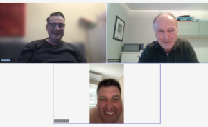 Vorstandssitzung über zwei Kontinente hinweg