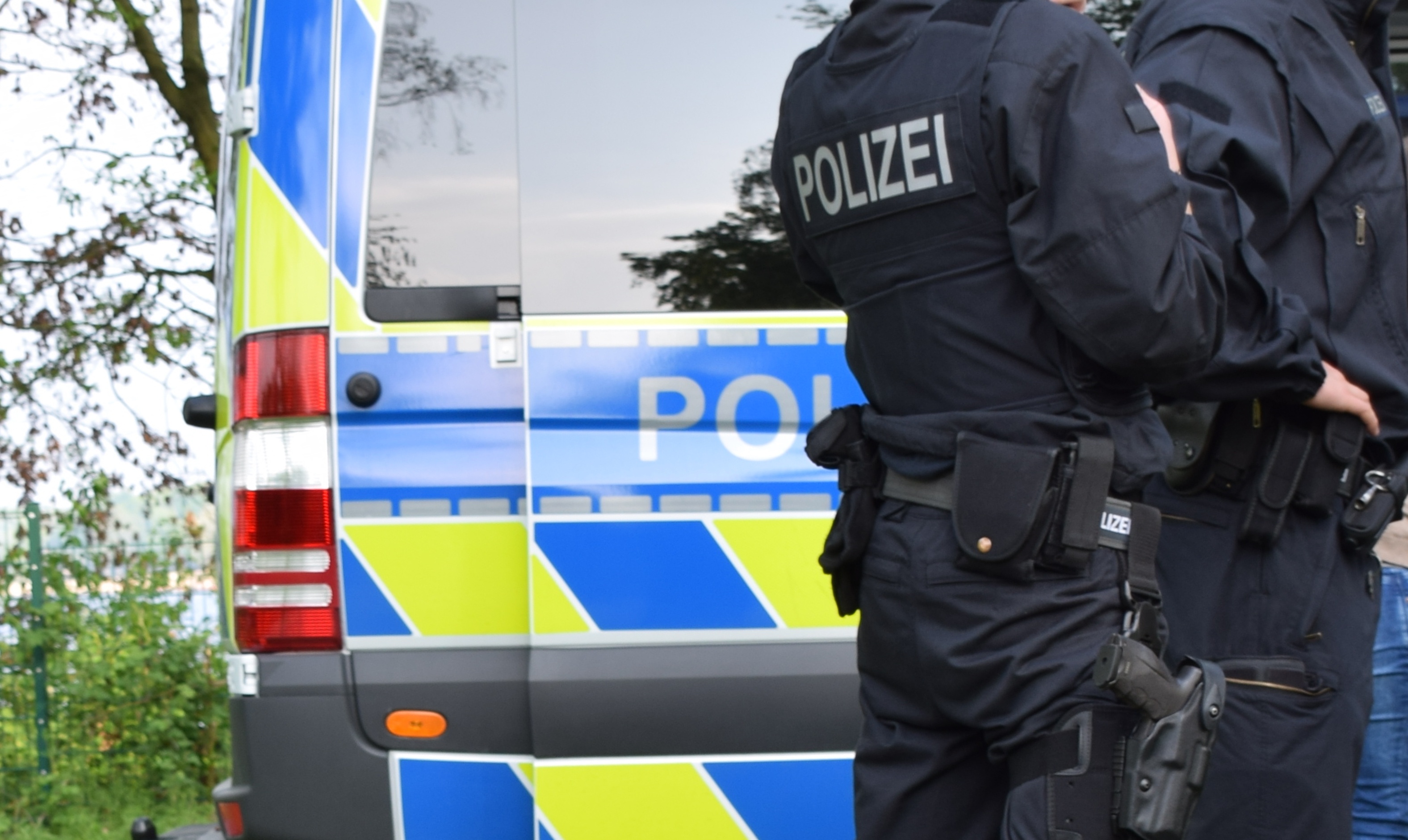 Polizei im Einsatz