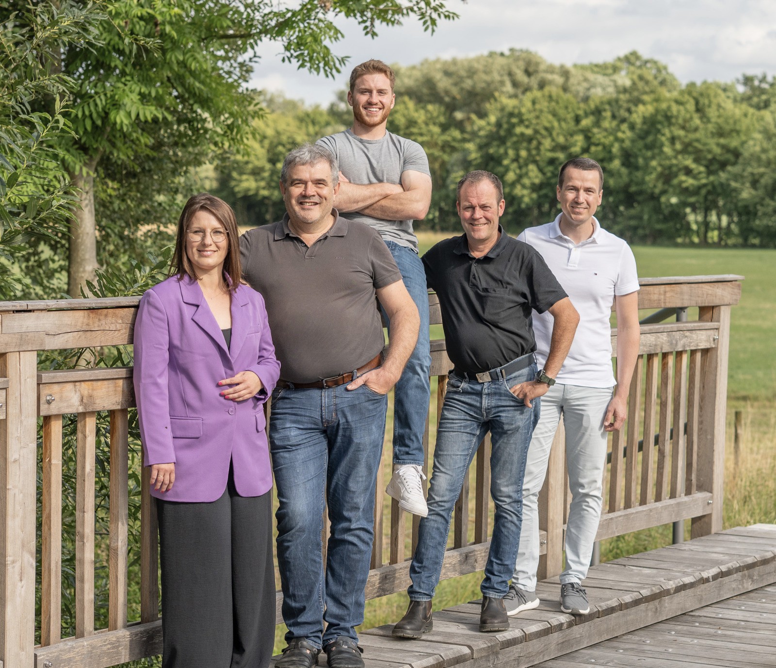 Gruppenbild des CDU-Teams für Hattorf und Heiligendorf