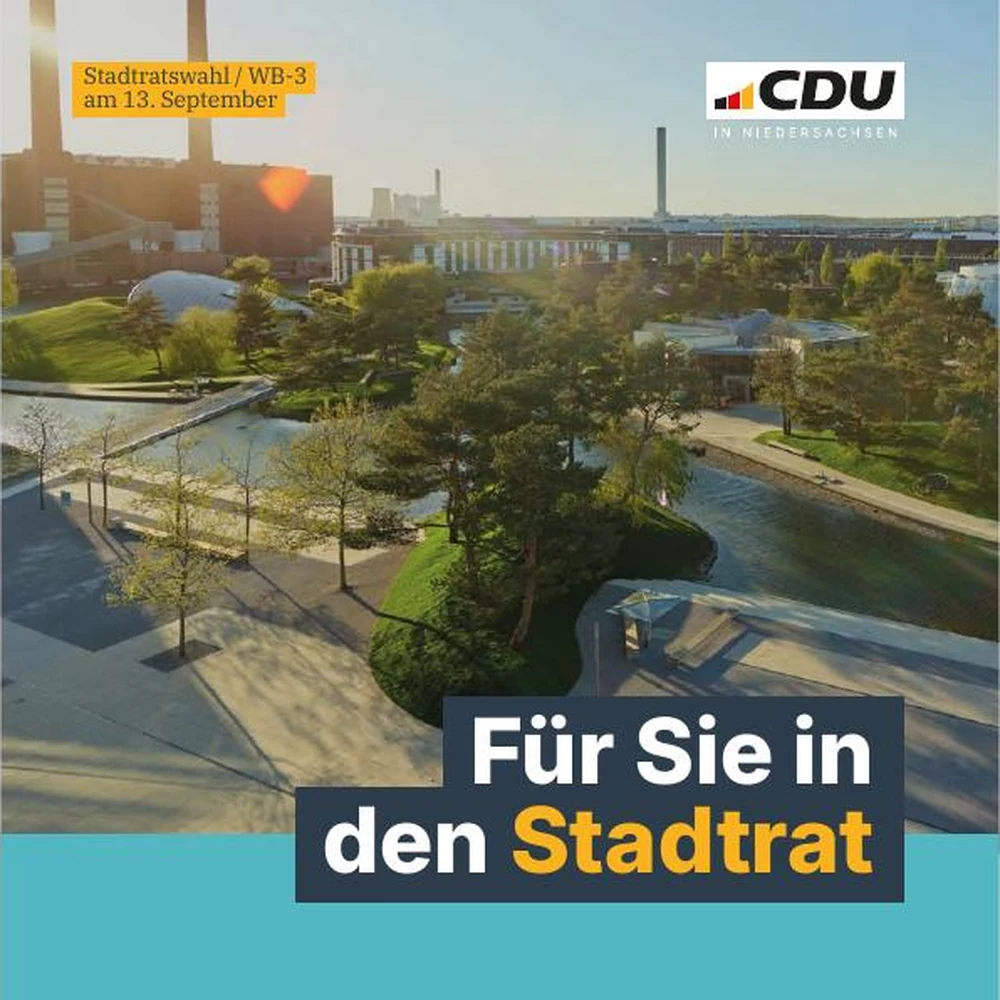 Titelseite des Stadtratsflyers für Wahlbereich 3